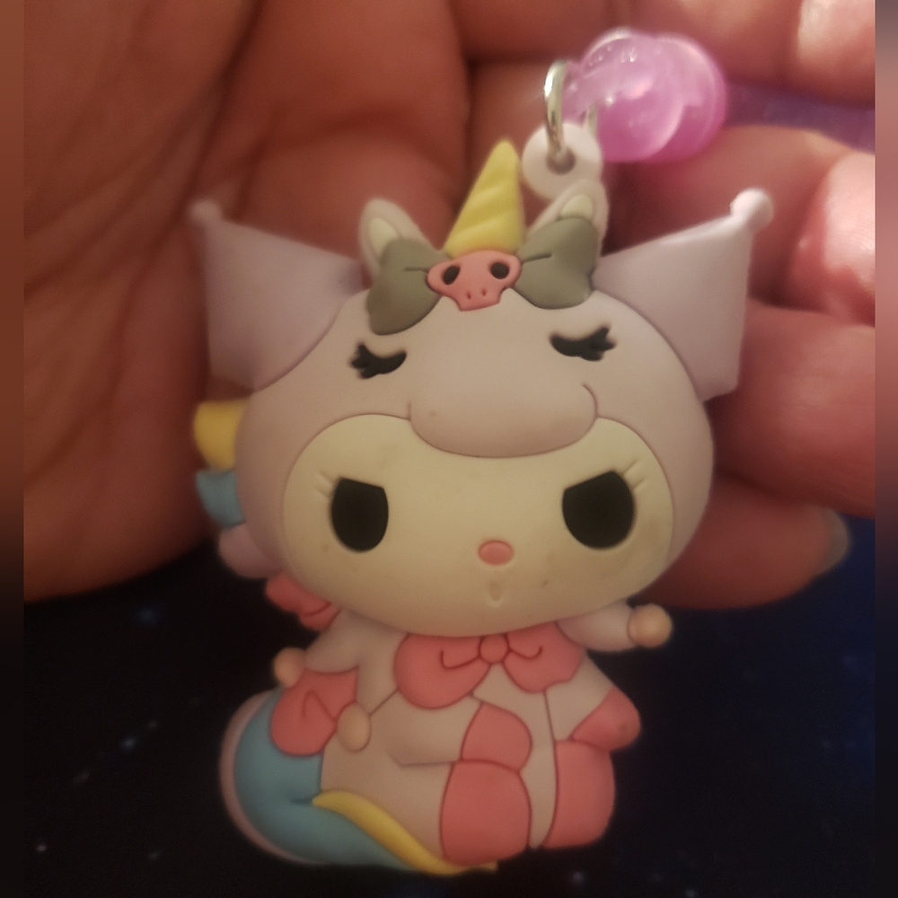 Sanrio Kuromi Hello Kitty Unicorn Bag Clip Series 4
